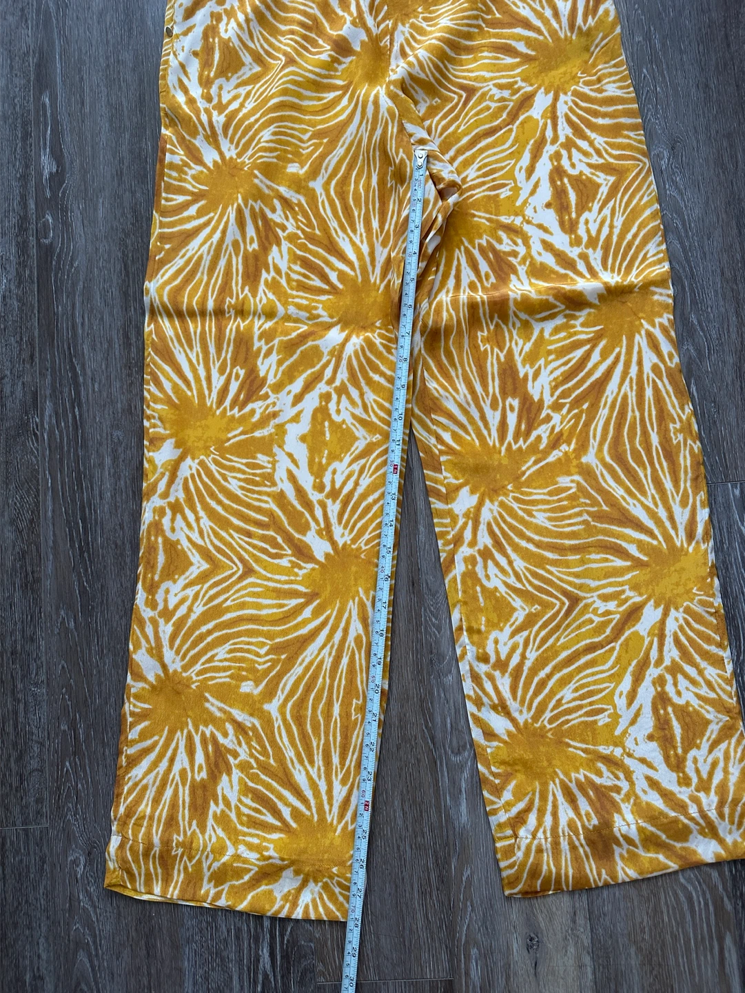 Scotch&Soda Maison Scotch viscose yellow pants - photo 3