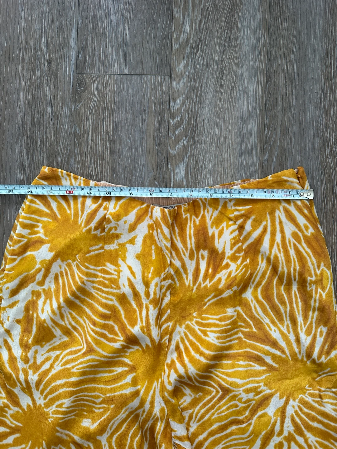 Scotch&Soda Maison Scotch viscose yellow pants - photo 4