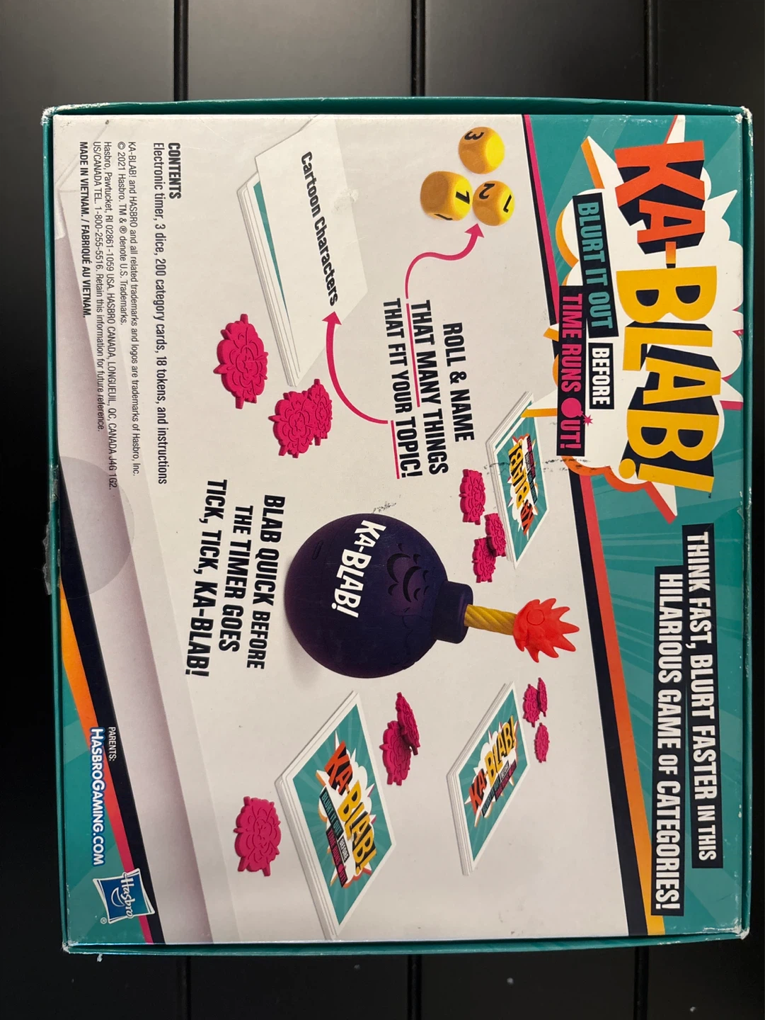 KA-BLAH! Card Game by Hasbro Gaming - photo 2