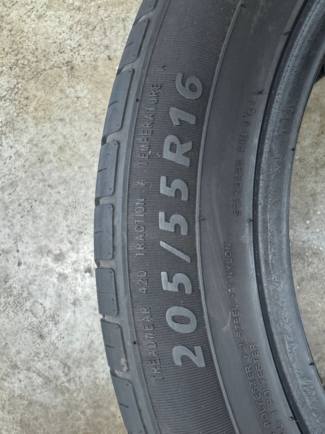 205/55/16 IRONMAN all season tires - photo 4