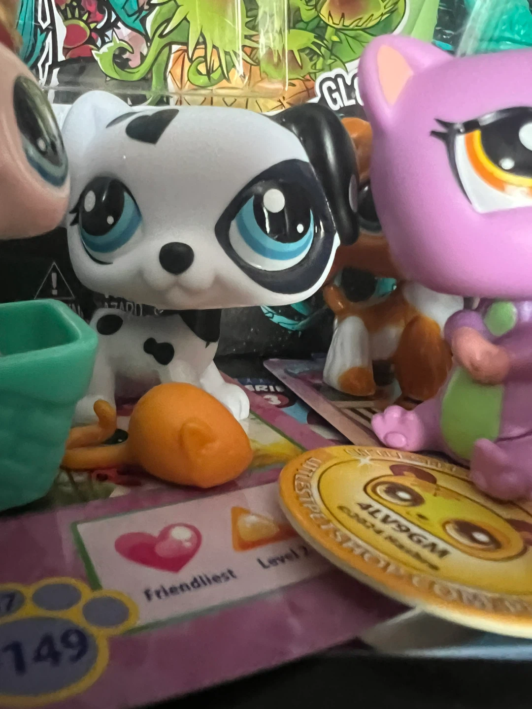 Littlest Pet Shop Dalmatian Dog Toy ⚽