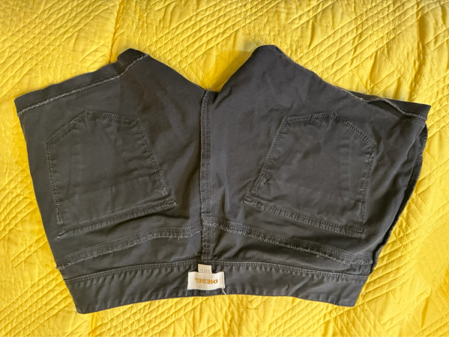 Diesel Women's Gray Chino Shorts Size 25 - photo 5