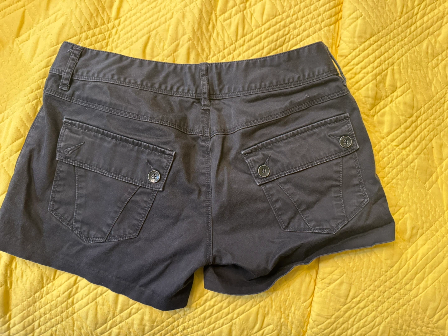 Diesel Women's Gray Chino Shorts Size 25 - photo 3
