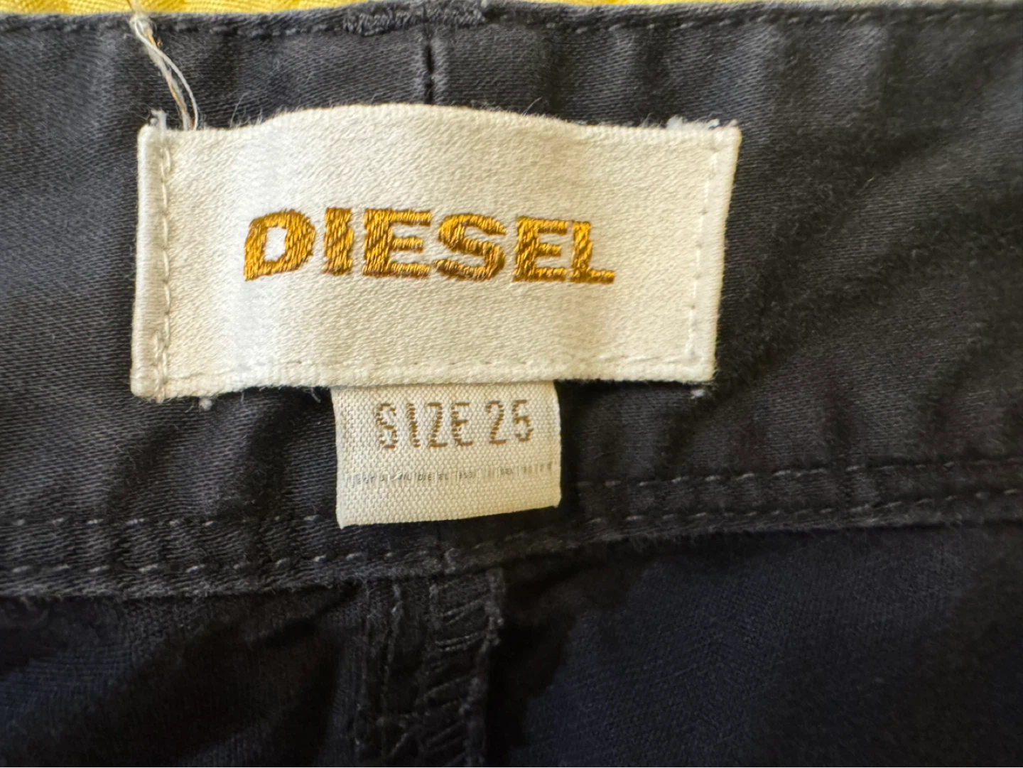 Diesel Women's Gray Chino Shorts Size 25 - photo 4