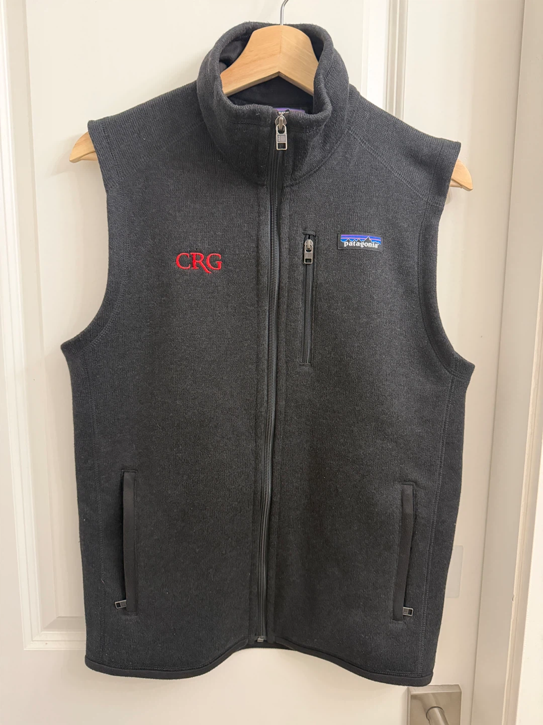 Patagonia Fleece Vest - Charcoal Grey - Size Small