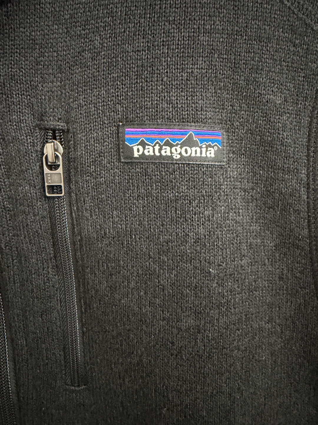 Patagonia Fleece Vest - Charcoal Grey - Size Small - photo 2