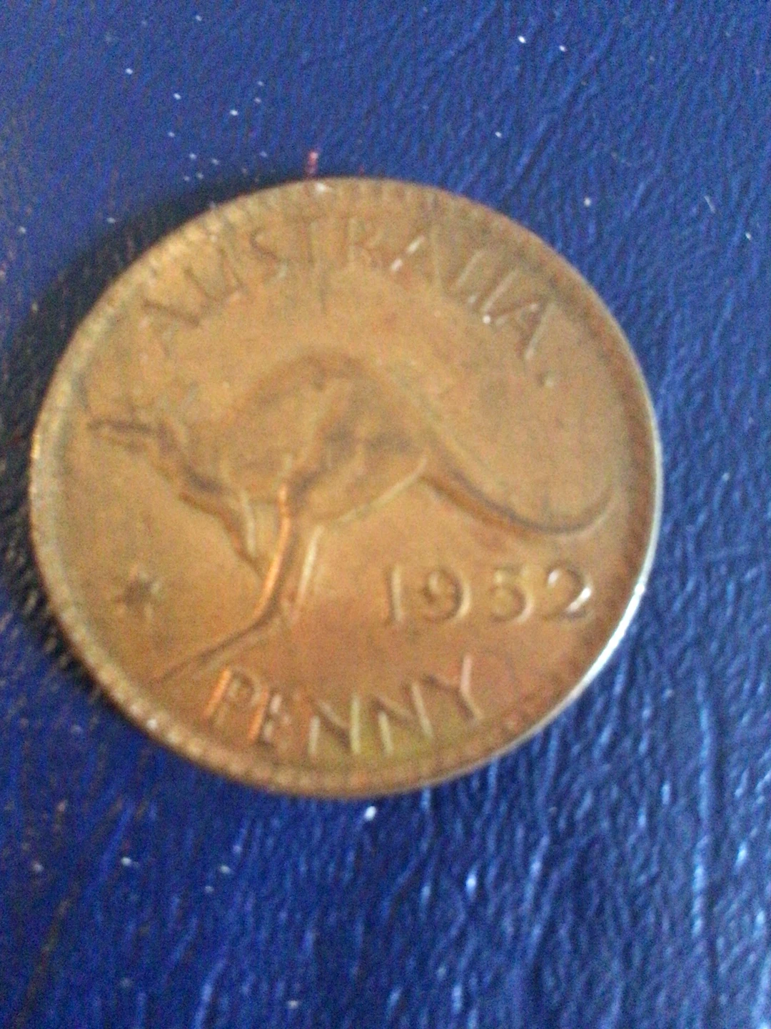 1952 Bronze Australian Penny - photo 2