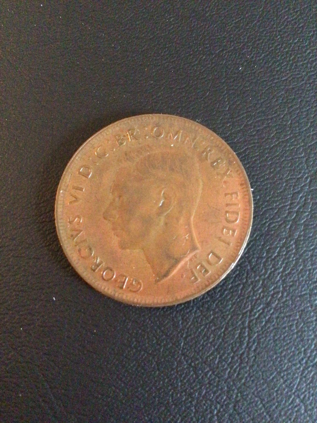 1952 Bronze Australian Penny