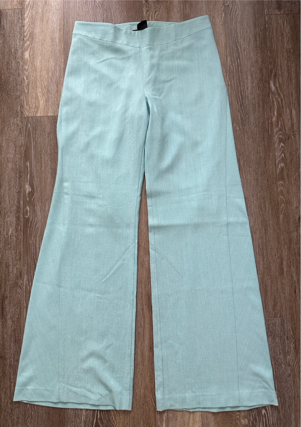 Vintage MISURA by JOEFFER CAOC Wide Leg Pants turquoise
