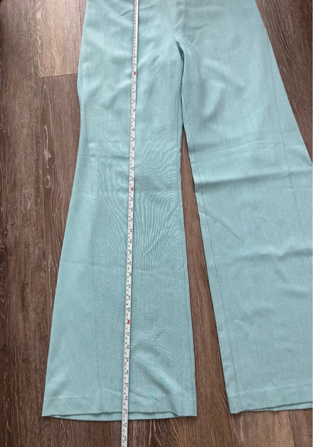 Vintage MISURA by JOEFFER CAOC Wide Leg Pants turquoise - photo 2