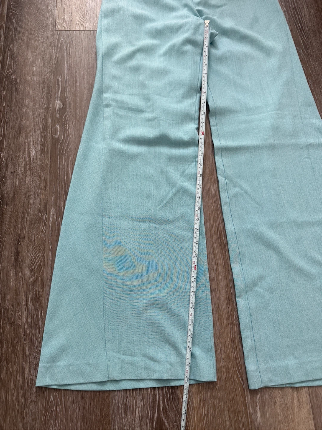 Vintage MISURA by JOEFFER CAOC Wide Leg Pants turquoise - photo 3