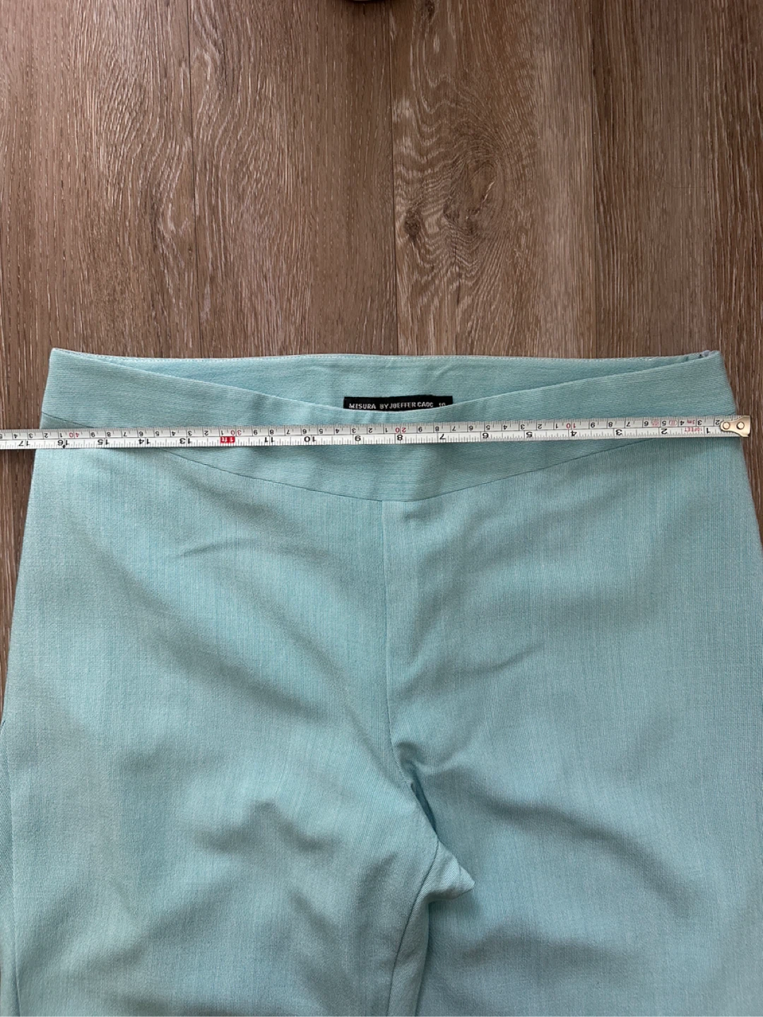 Vintage MISURA by JOEFFER CAOC Wide Leg Pants turquoise - photo 4