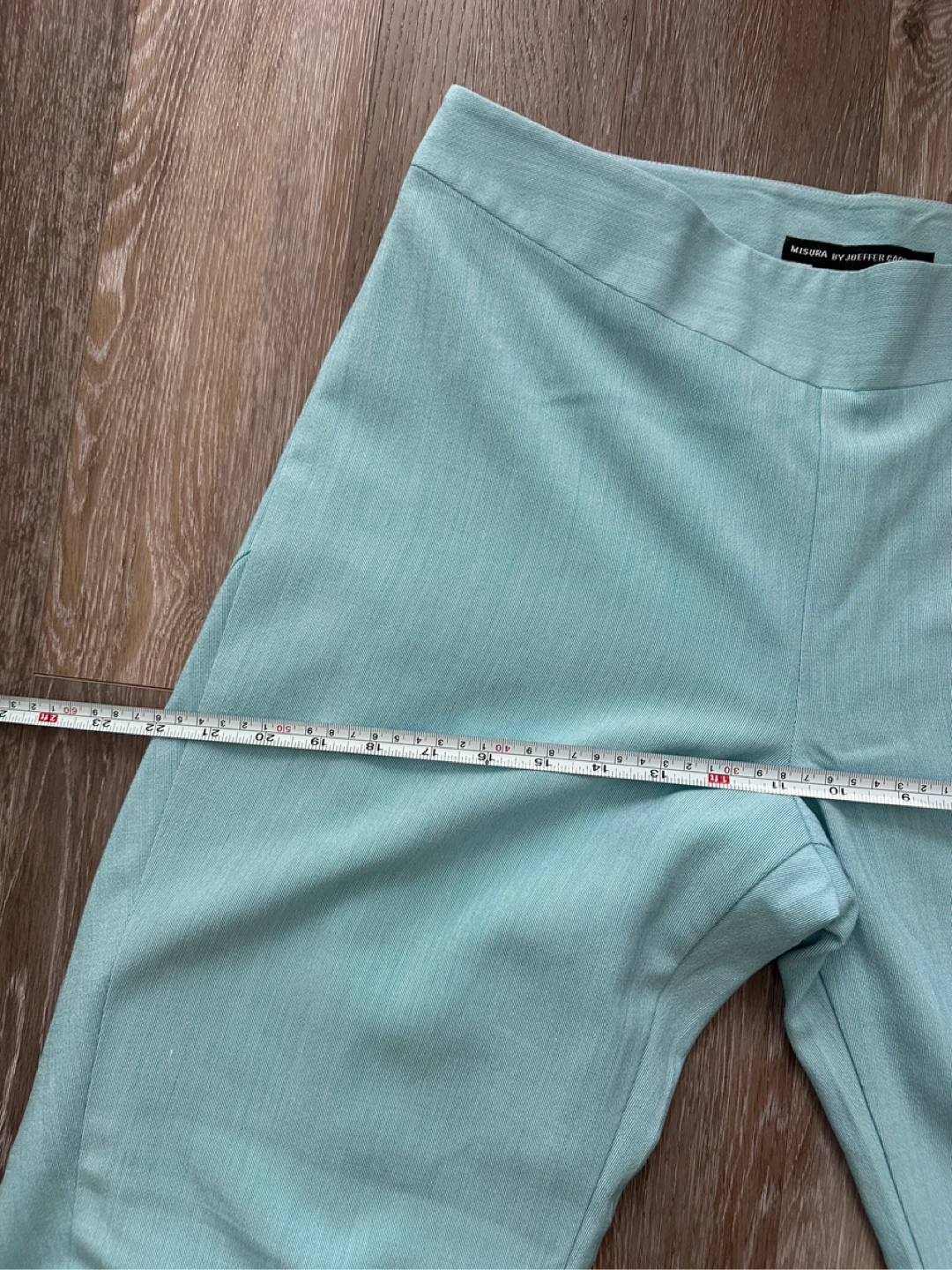 Vintage MISURA by JOEFFER CAOC Wide Leg Pants turquoise - photo 5
