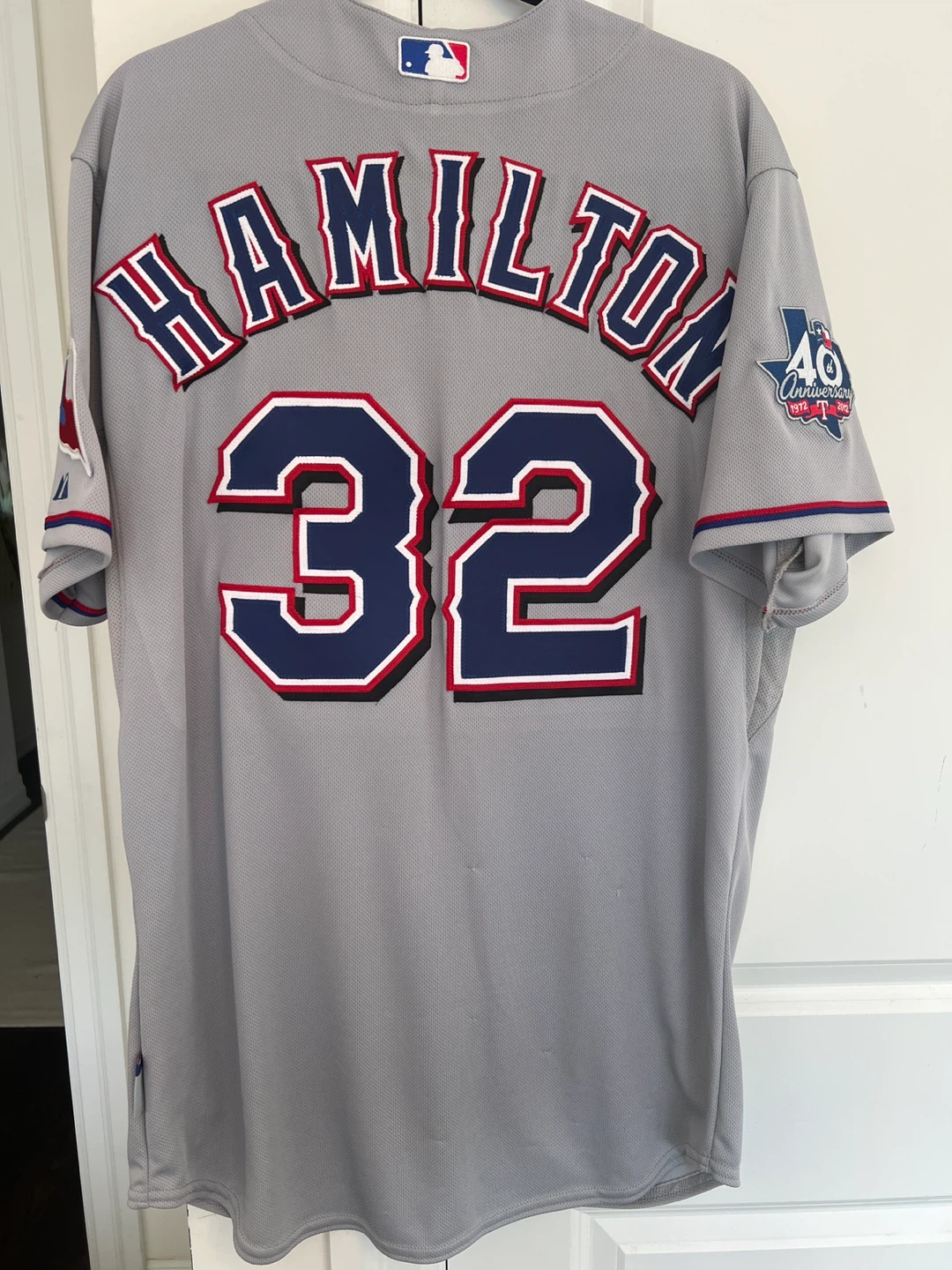 Josh Hamilton 32 Texas Rangers Majestic Authentic - photo 4