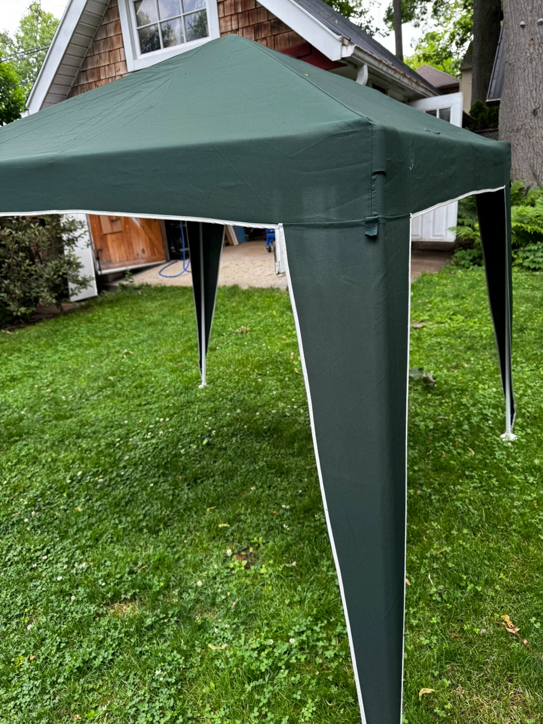 Green Gazebo Canopy Tent with Hole - photo 3