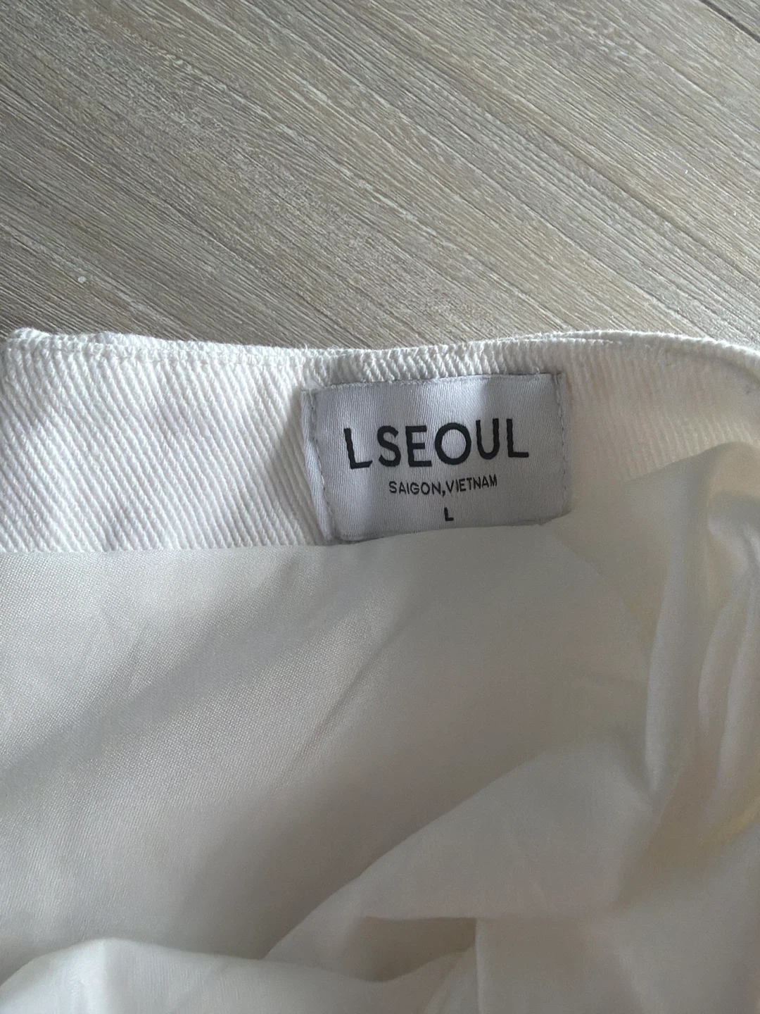 LSeoul White Skirt - Size L - photo 2