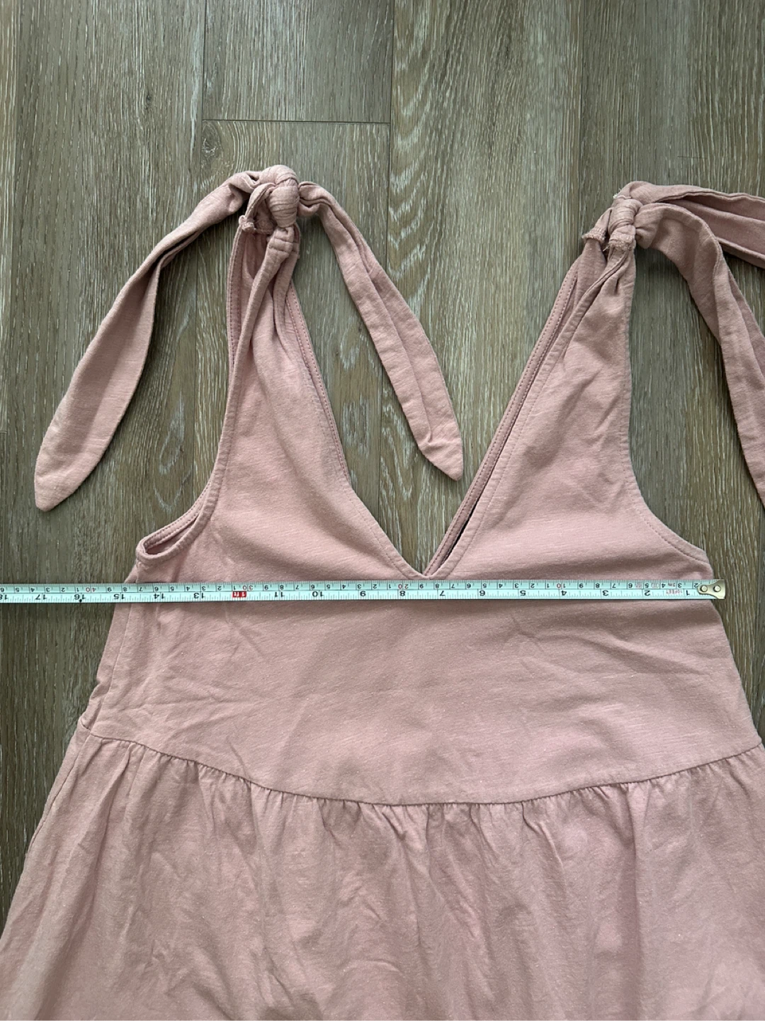 ASOS Design Pink Tie Strap Dress - photo 3