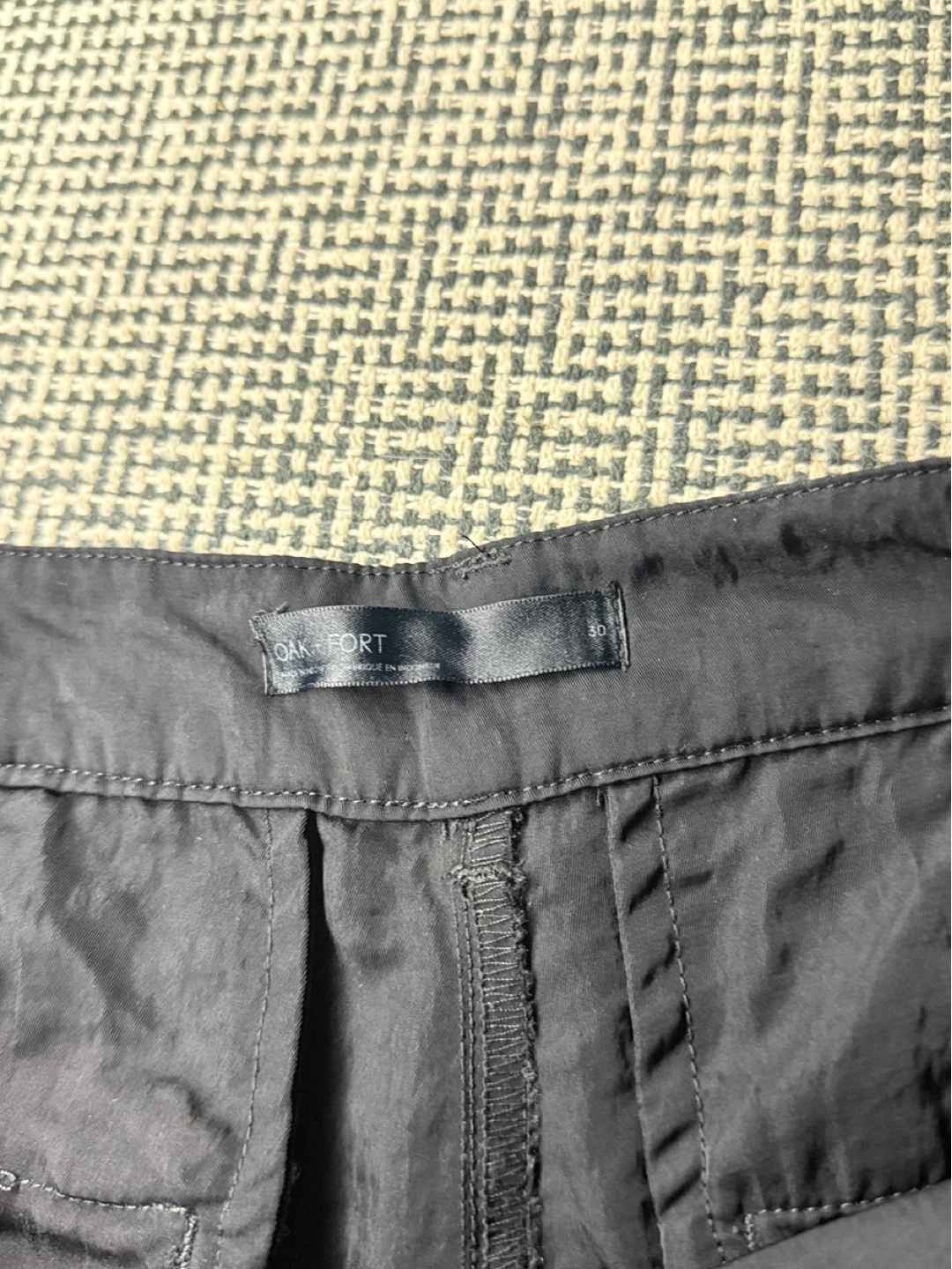 Oak + Fort Black Shorts Size 30 - photo 2