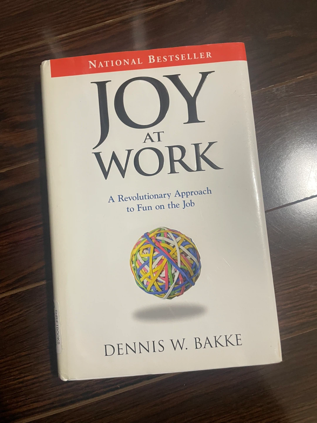 Joy at Work by Dennis W. Bakke Book ⚽️