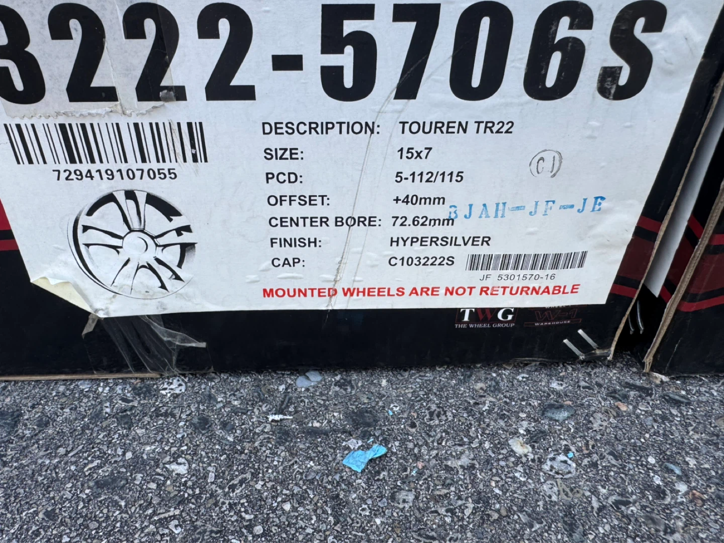 15 inches 5x112 alloy rims - photo 4