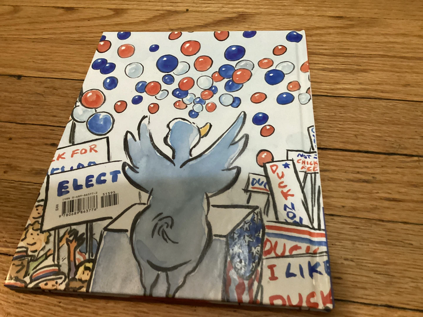 ⚽️ Duck for President by Doreen Cronin Children's Book - photo 2