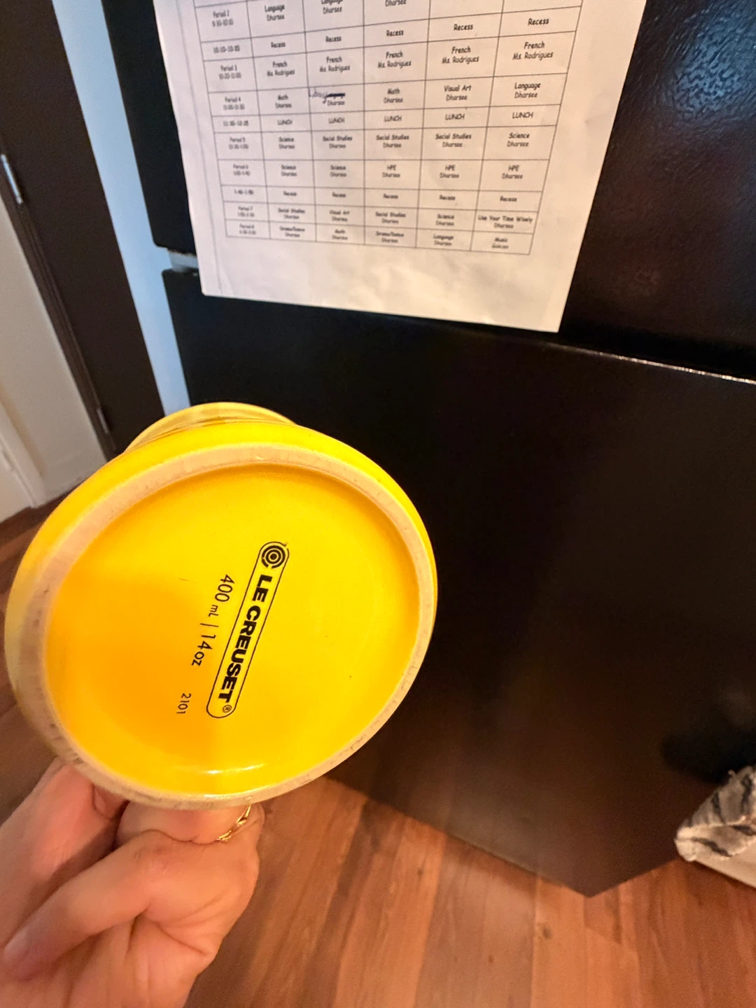 Le Creuset Yellow Stoneware Mug 400ml - photo 2