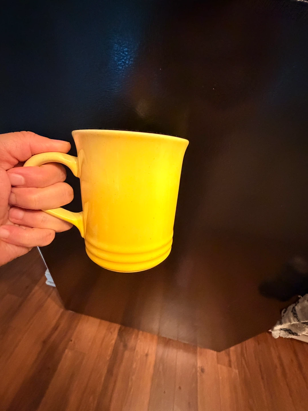 Le Creuset Yellow Stoneware Mug 400ml - photo 3