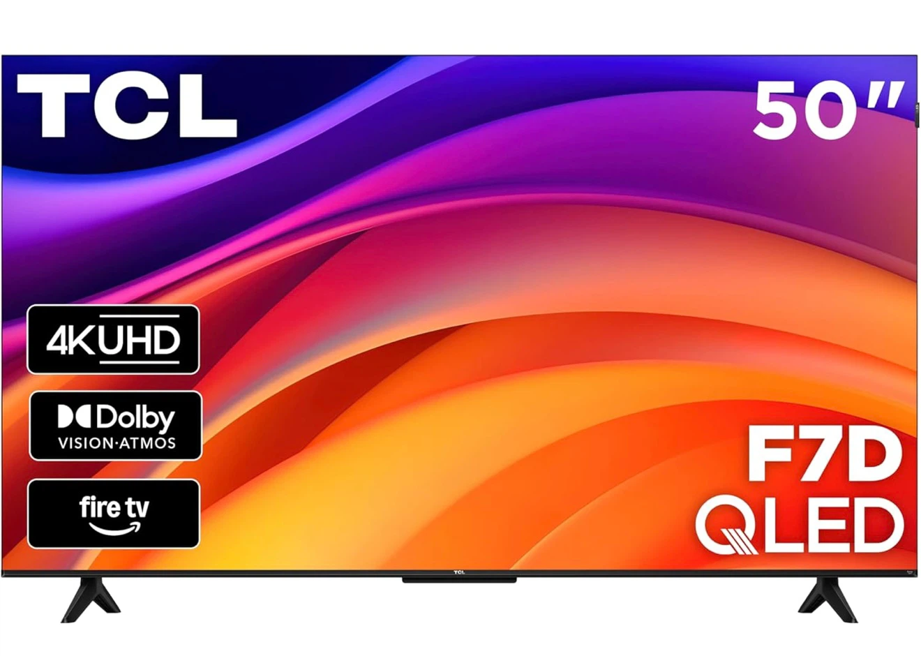 Brand New TCL 50” F7D Series 4K QLED Smart TV