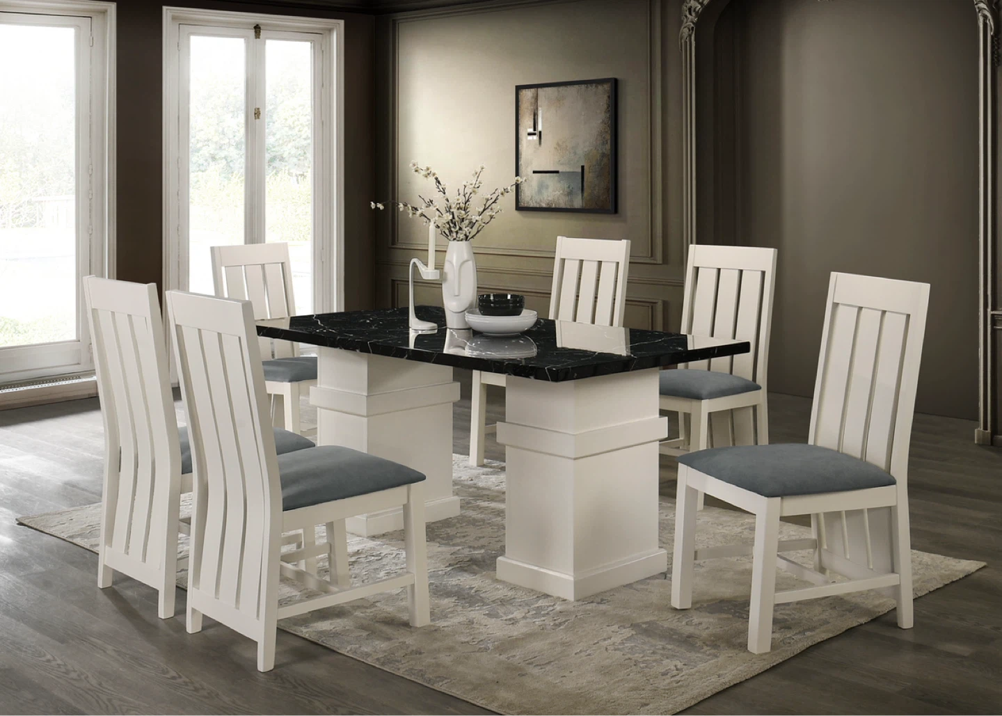 Dining Table and Chairs Set