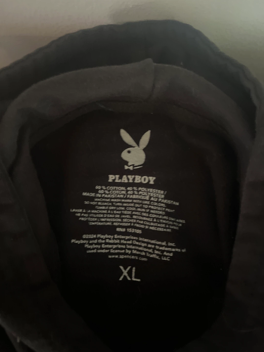 Playboy Rhinestone Bunny Hoodie - photo 2