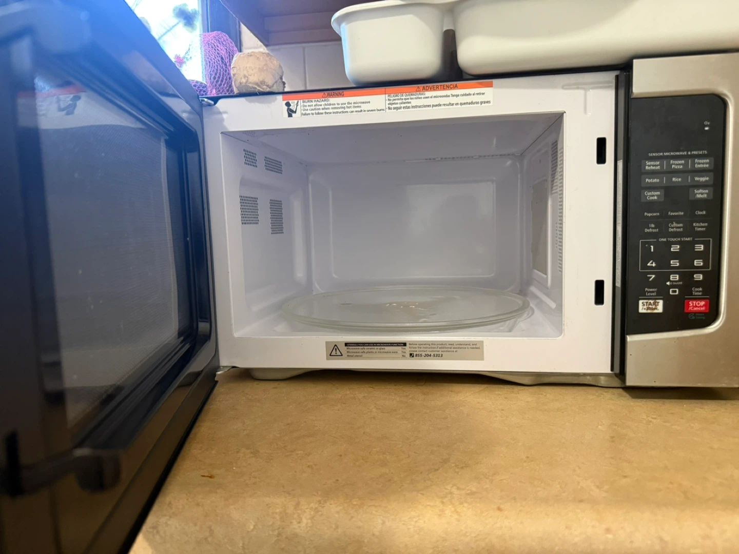 Toshiba Stainless Steel Microwave Oven - photo 2