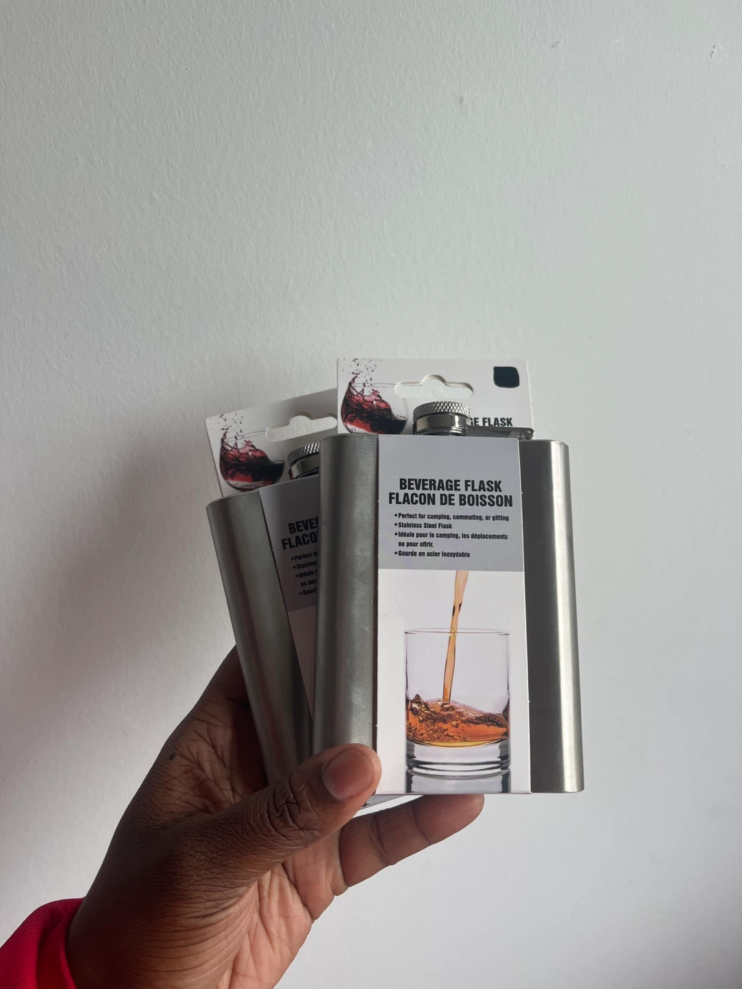 2 Beverage Flask - Stainless Steel