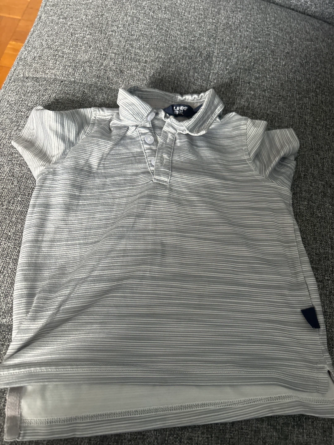 Lands' End Striped Polo Shirt - 2T⚽️
