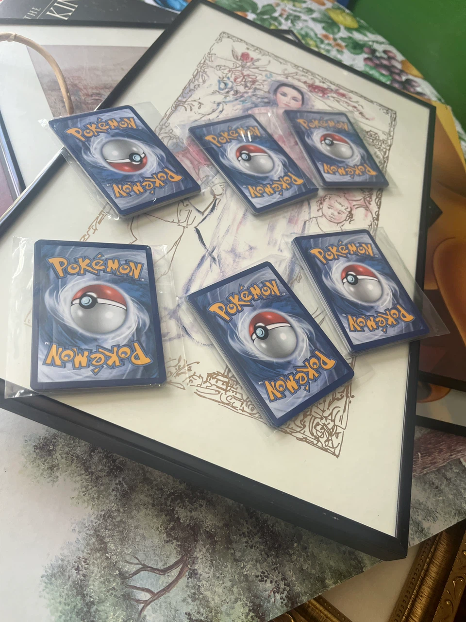 Pokemon Trading Cards 6-7pcs in a pack $15.00 take it all - photo 2