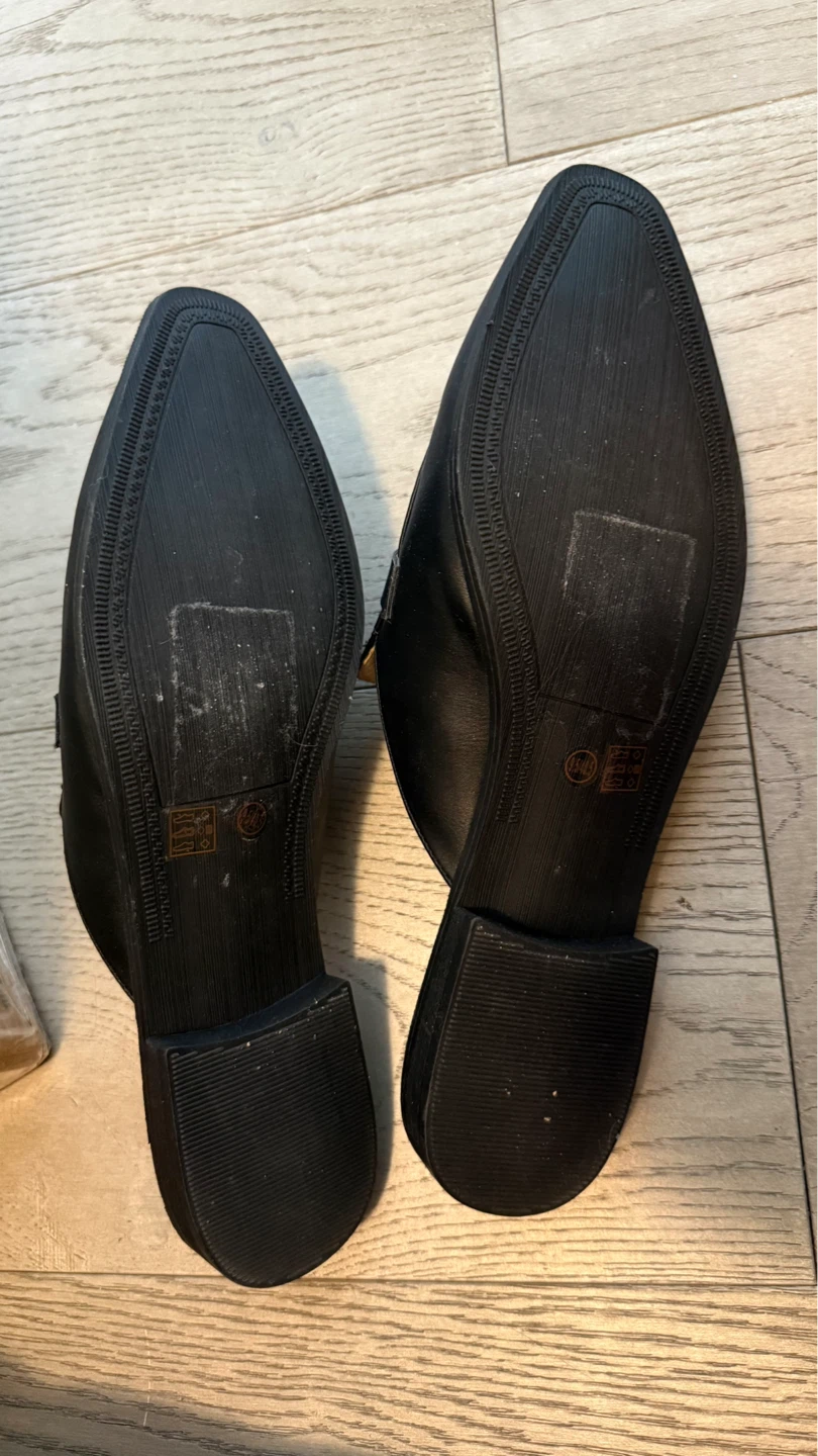 CL by Laundry Black Mules Size 9.5 - photo 5