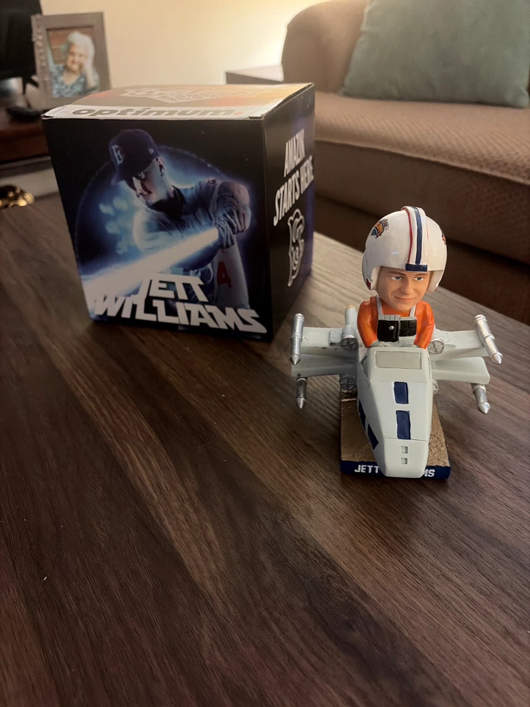 Jett Williams Bobblehead with Spaceship