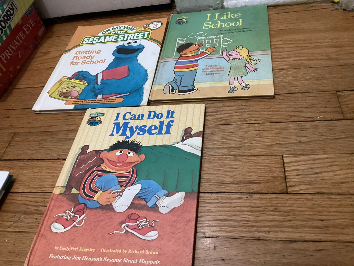 ⚽️ Retro Sesame Street "On My Way" Books (3 Books)