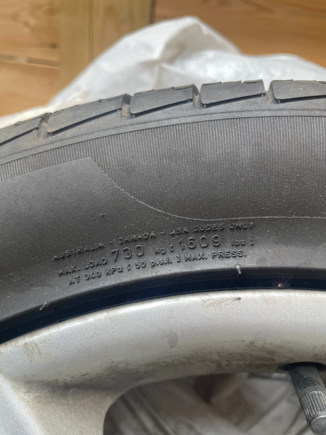 ⚽️Audi Alloy Wheel with Pirelli Tire all seasons x2 - photo 4