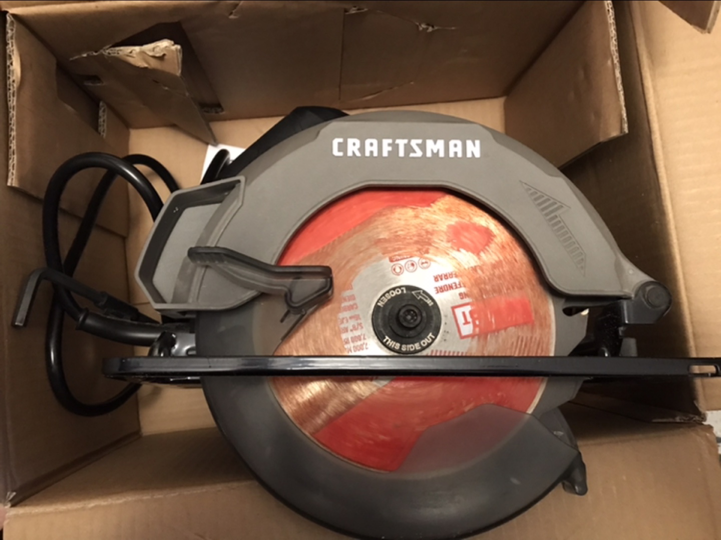 Craftsman 13.0 Amp Corded Circular Saw - photo 2