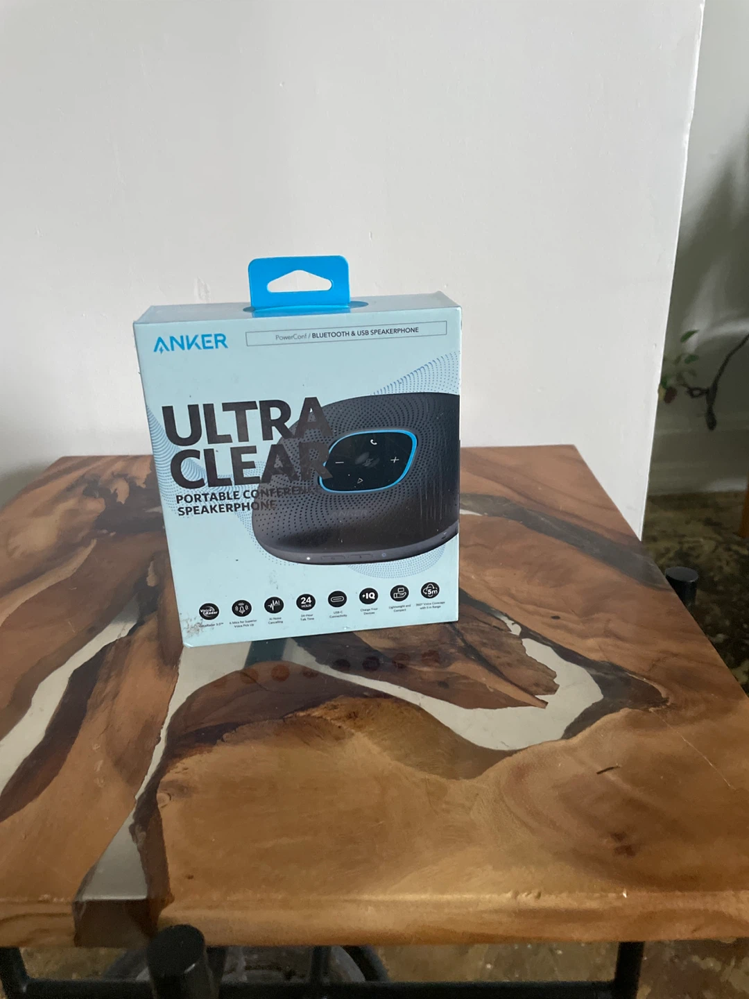 Anker PowerConf Ultra Clear Portable Conference Speakerphone