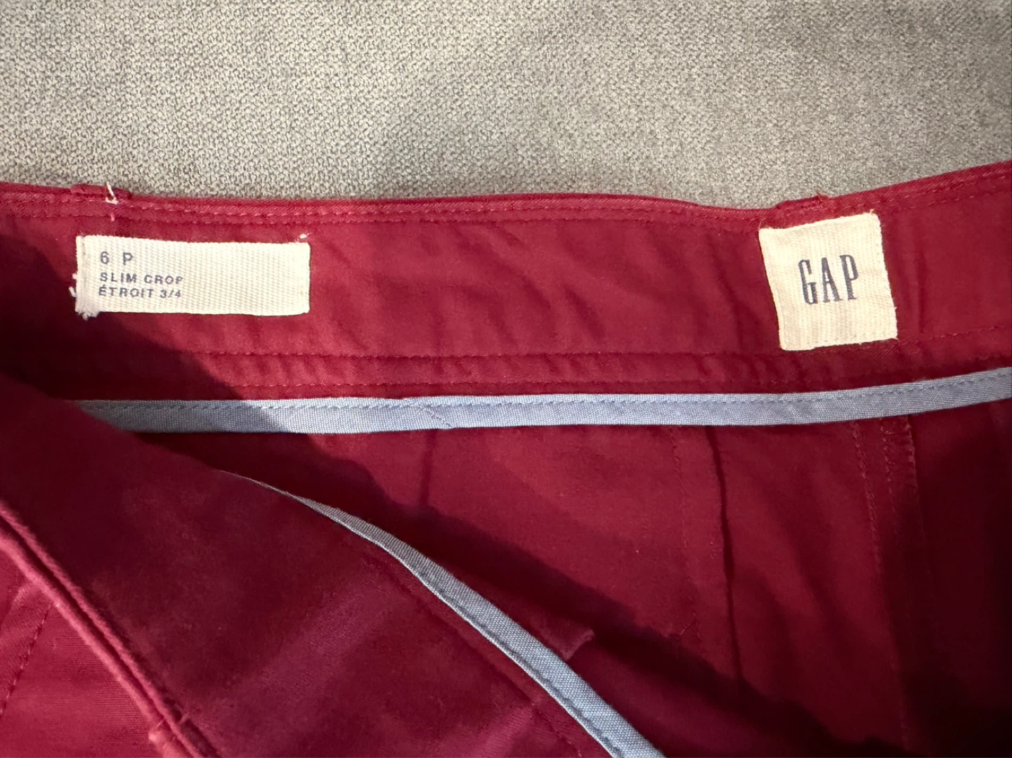 GAP Slim Crop Pants - Size 6P - photo 3