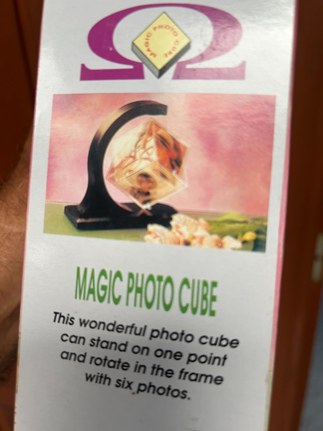 Magic Photo Cube Display⚽️