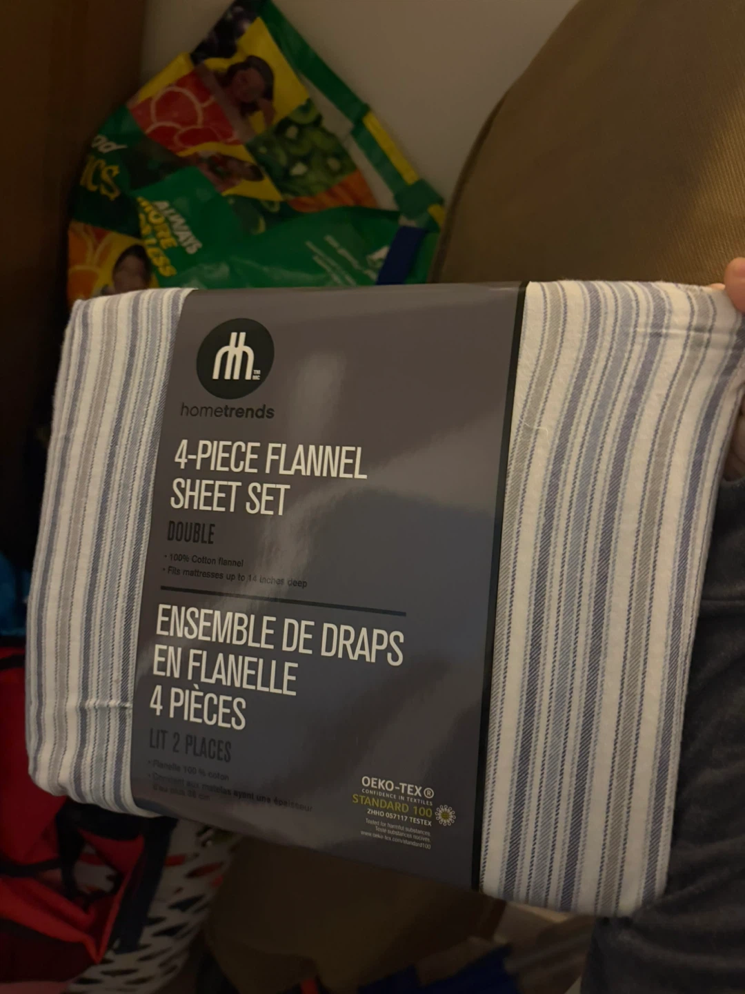 Double Mattress, bed frame, and sheet set - photo 3
