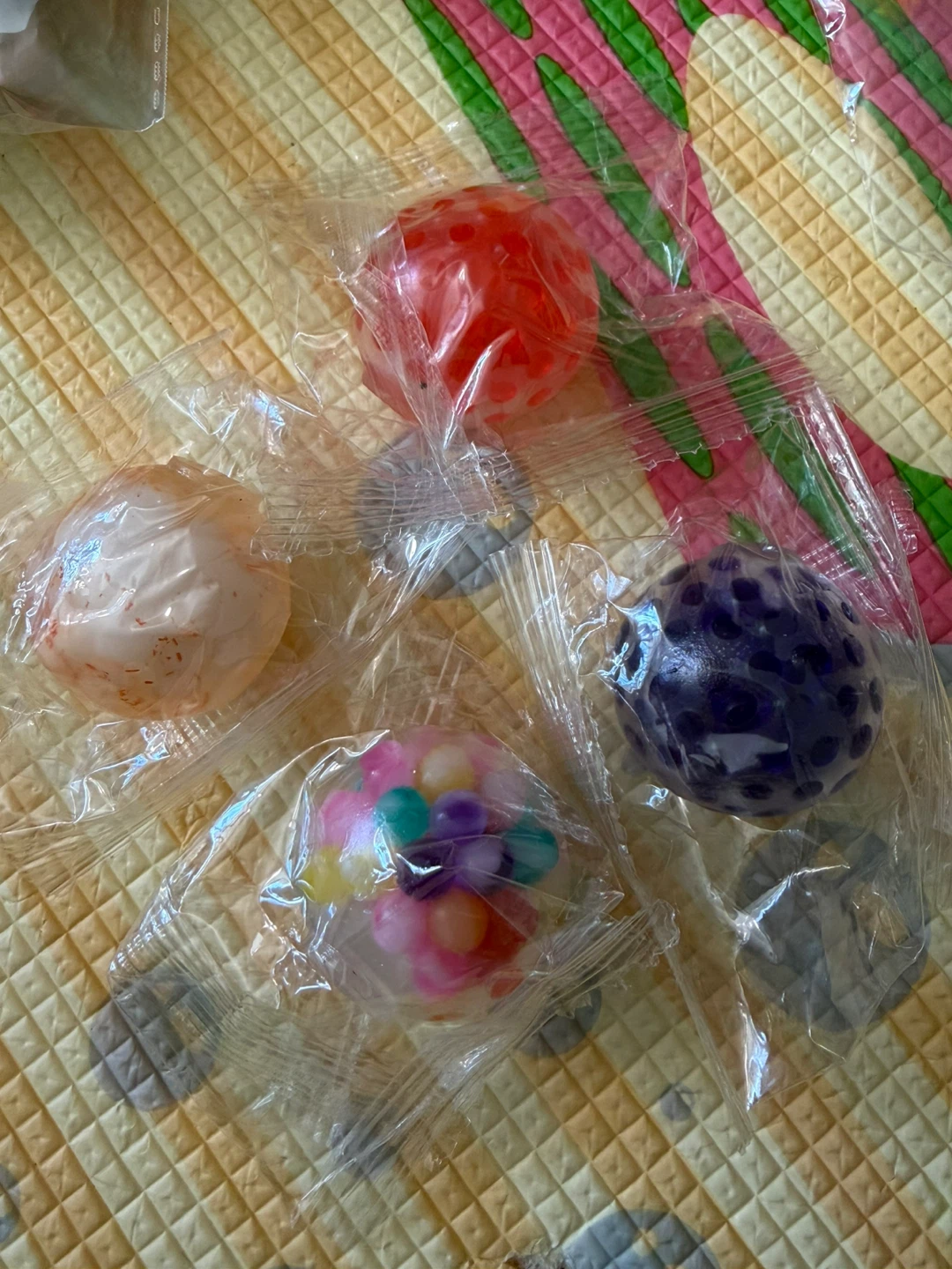 Set of 4 Squishy Stress Balls ⚽️