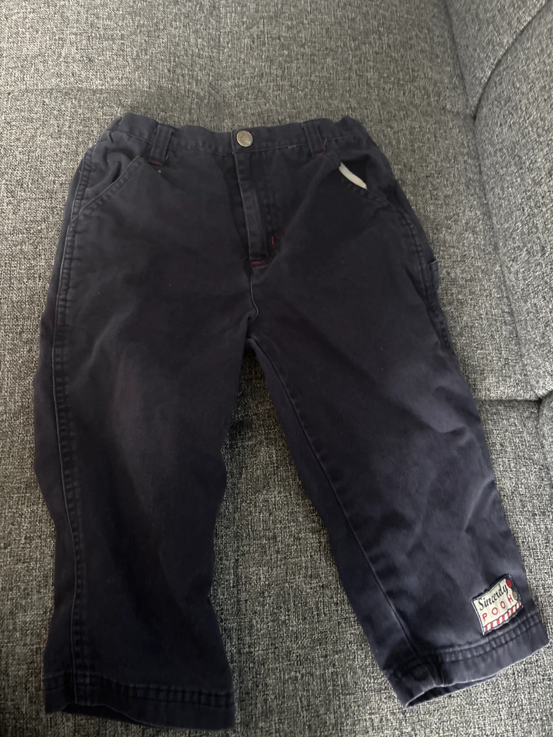 Sincerely Poor Navy Blue Pants Size 18M⚽️