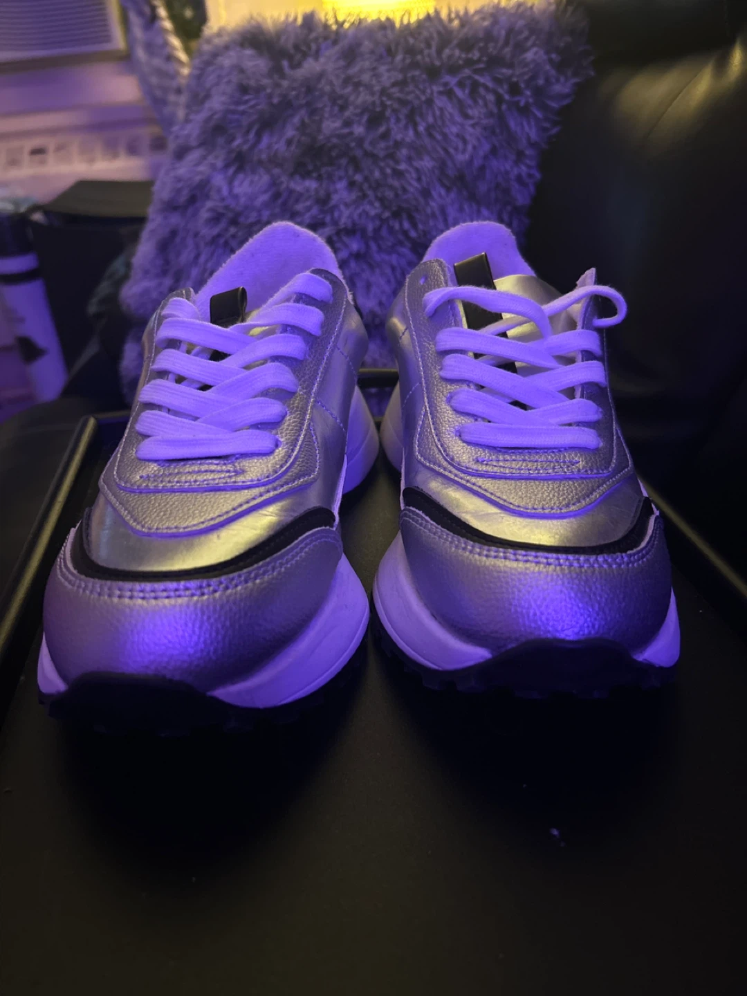 No Boundaries Women's Silver Sneakers - photo 5