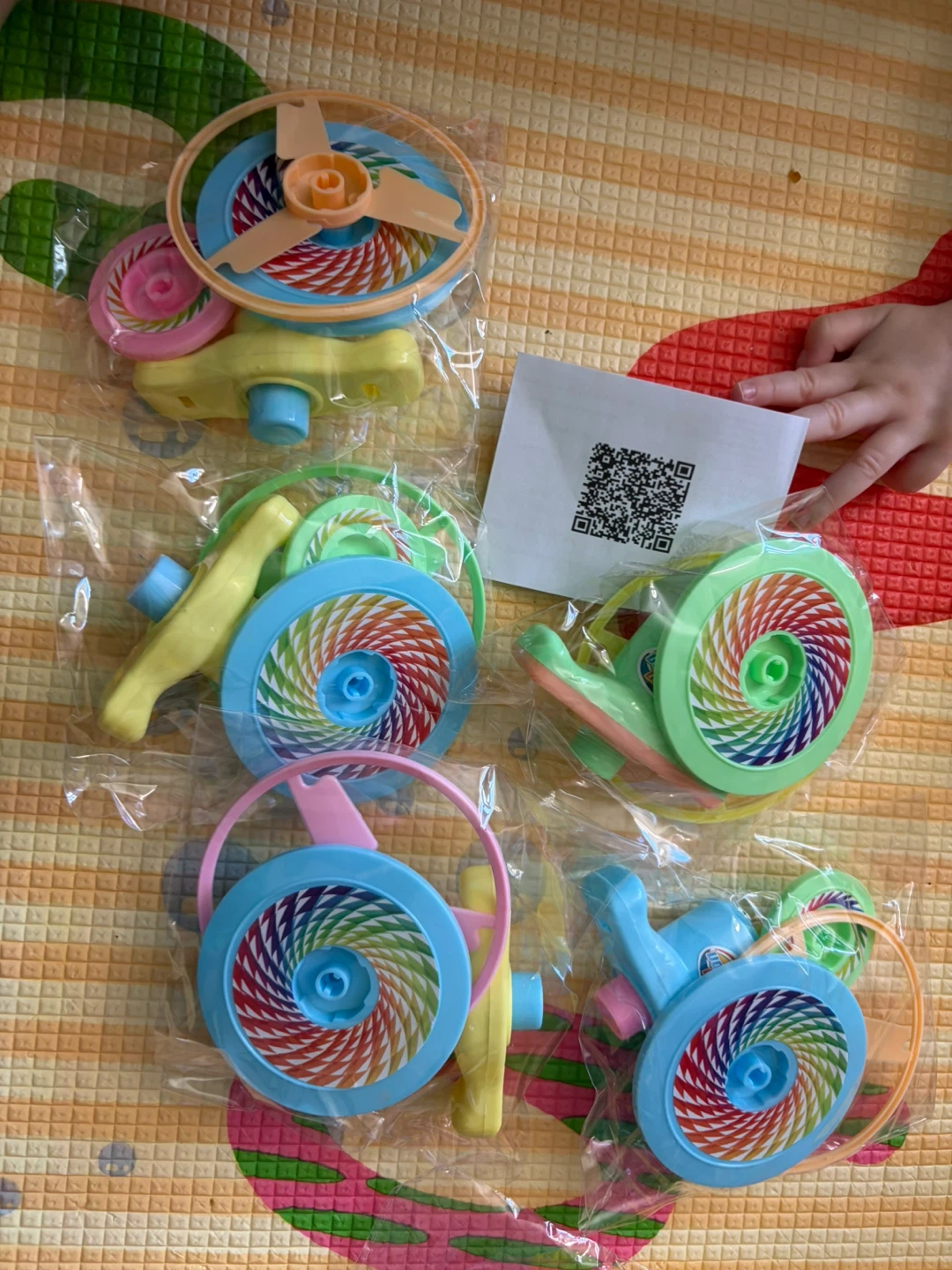 Spinning Tops Toy Set (5packs)