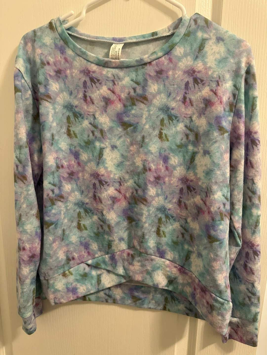 Tie Dye Long Sleeve Top