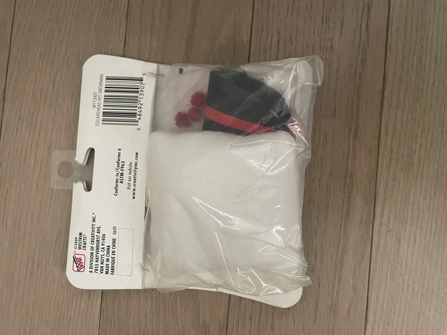 ⚽️Square Heads Snowman Crafting Kit - photo 2