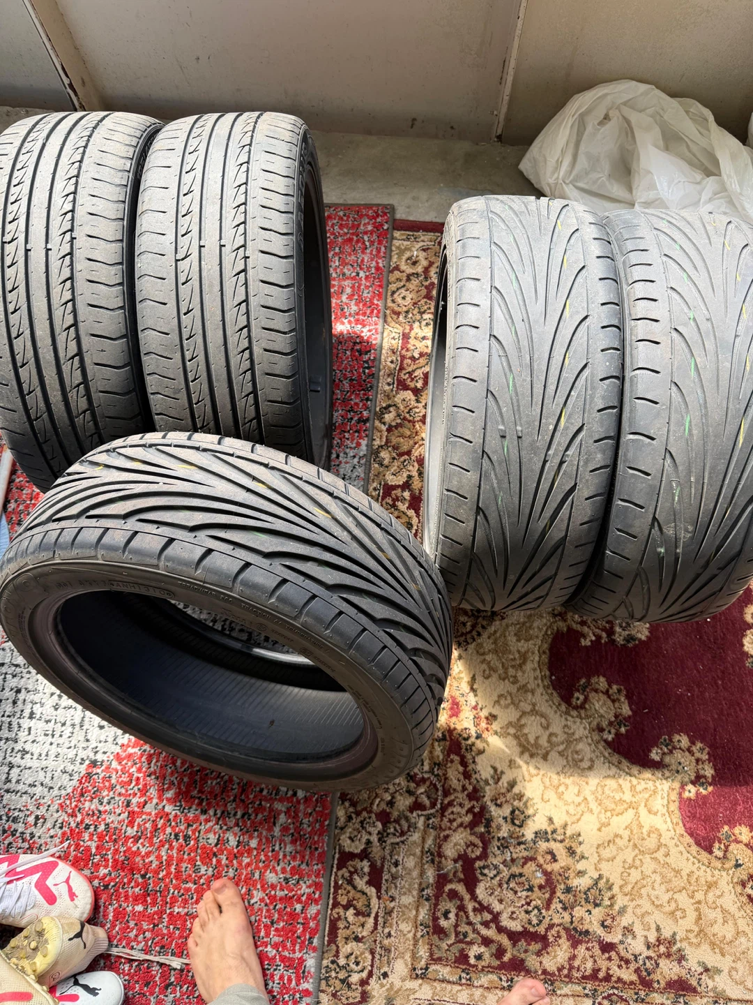 Mazda Rims with tires